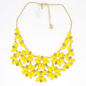 Kate Spade Yellow and Gold Necklace